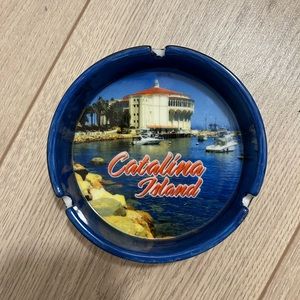 Catalina Island Ashtray. 4 7/8” Diameter.